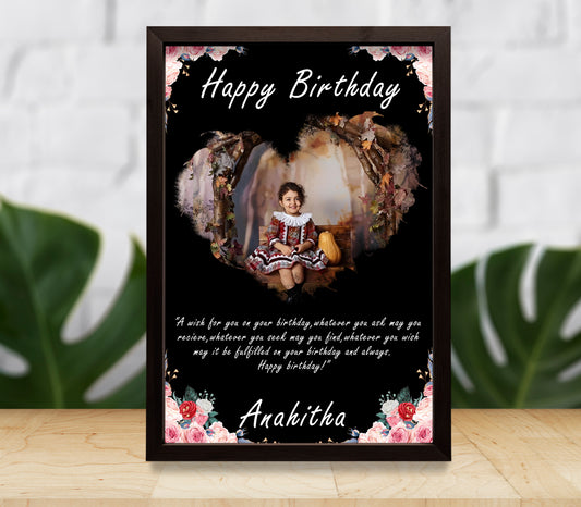Birthday Frame (Heart)