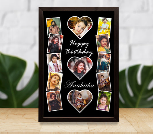 BIrthday Frame (College With Heart)