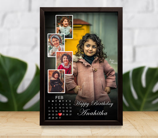 Birthday Frame (Date with Collage)
