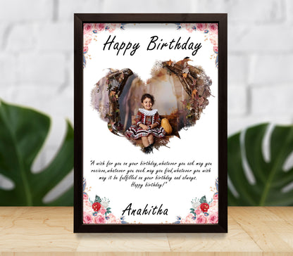 Birthday Frame (Heart)