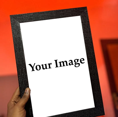 A4 Frame - 1 Inche Frame (Customized Photo)