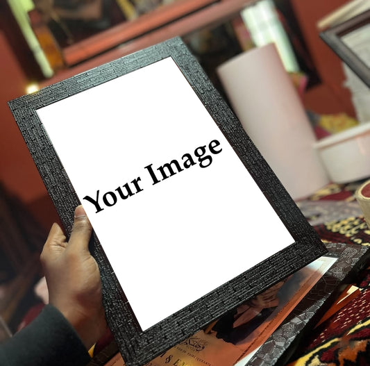 A4 Frame - 1 Inche Frame (Customized Photo)